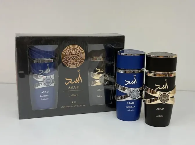 Kit perfumes árabe (ASAD )
