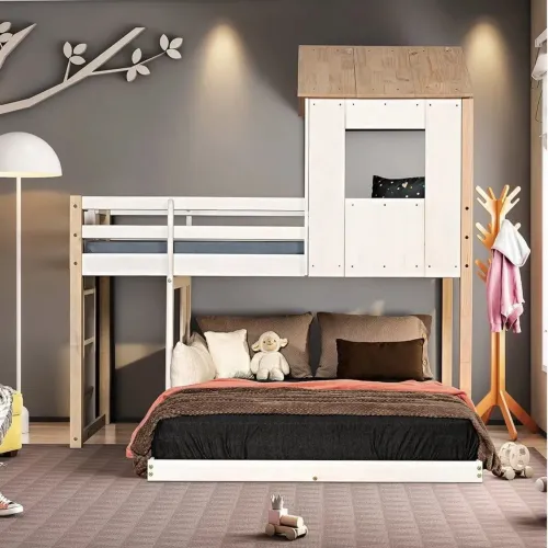 Vende-se cama beliche casal montessoriana usada pouquíssimas vezes!