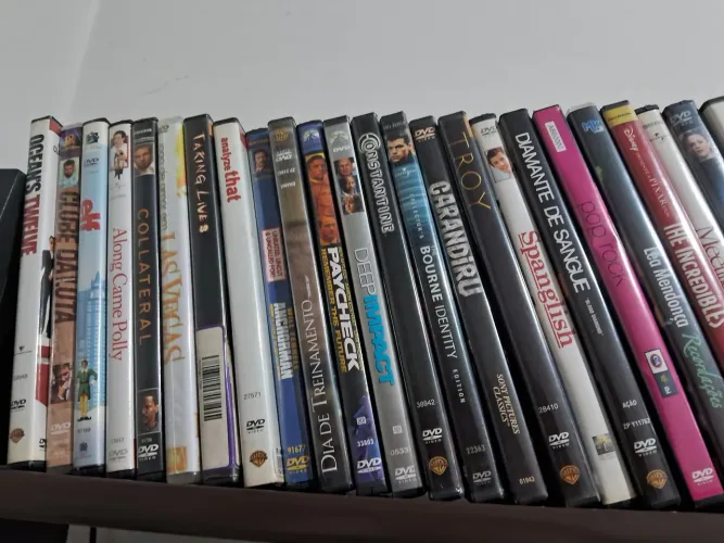 Filmes americanos em DVD