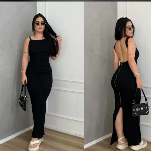 Vestido modela no corpo