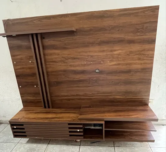 Painel para TV com Rack - Design Moderno e Elegante