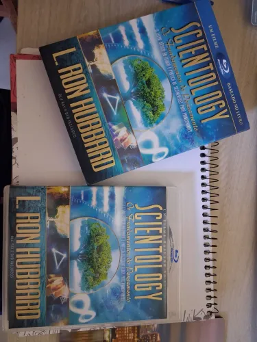 BLU-RAY + DVD SCIENTOLOGY OS FUNDAMENTOS DO PENSAMENTO COM CAPA 