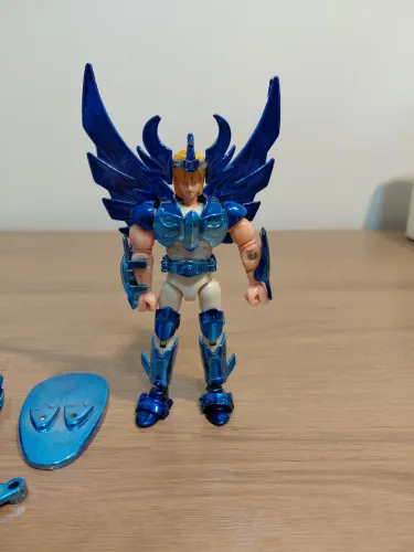 Cavaleiros Do Zodíaco Hyoga de Cisne V2 Blue OCE Vintage 
