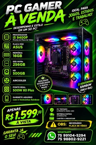 ? PC Gamer i5 9400F