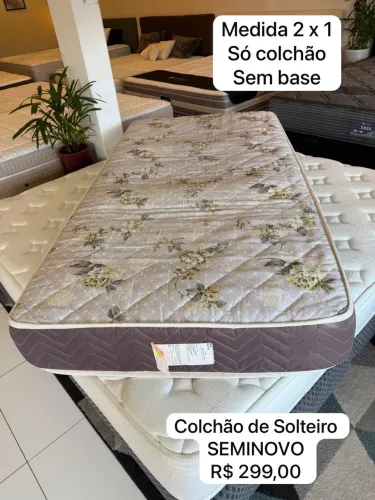 Colchão de Solteiro 2 x 1 USADO - Entrego!