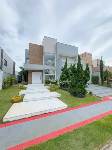 À venda | Casa Duplex | 457,50 m² de terreno e 387 m² de construção I 4 suítes, 4 vagas |