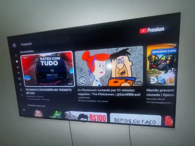 Smart TV Samsung 75? 4K UHD RU7100 - Funcionando 100%