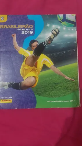 Álbum figurinha Panini Brasileirão 2019