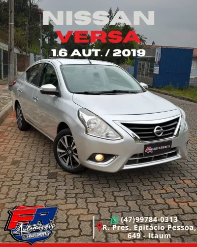 Nissan Versa SL 1.6 16V Flexstart 4P Aut. 2019