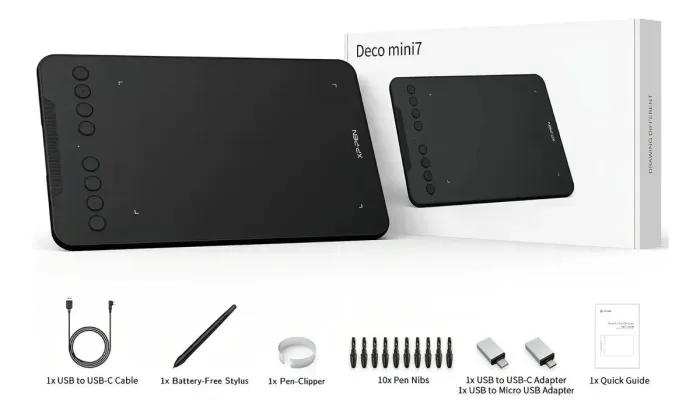 Mesa Digitalizadora XP-Pen Deco Mini7