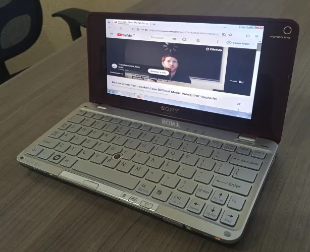 Notebook vaio pocket edição especial