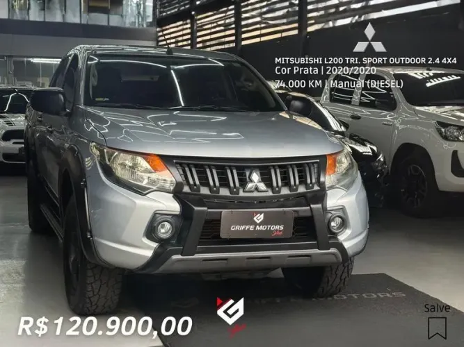 Mitsubishi L200 Triton Sport Outd. GLX 2.4 4X4 Mec. 2020