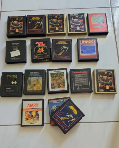 Fitas classicas de Atari