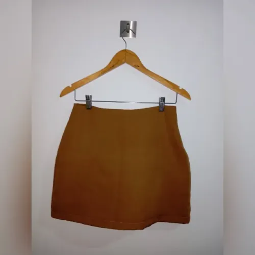 Shorts-saia Caramelo Feminino Tam. P