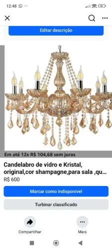 Lustre pendente