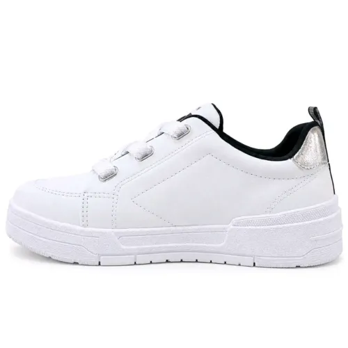 Kit 8 tênis feminino branco 002