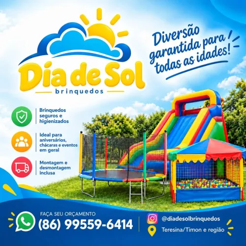 Aluguel de Brinquedos Dia de Sol
