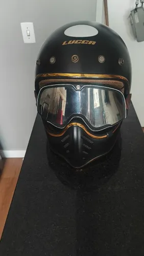 CAPACETE LUCCA ESTILO RETRÔ