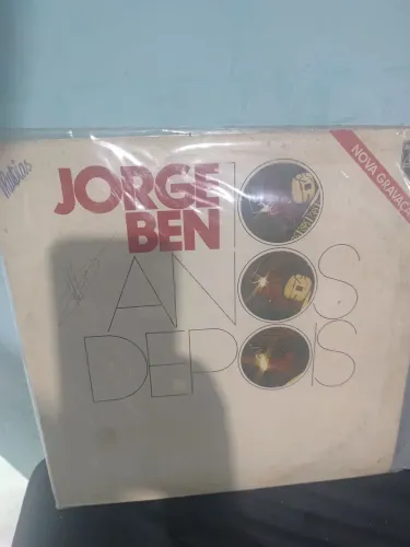 Disco de vinil LP Jorge Ben 10 anos depois