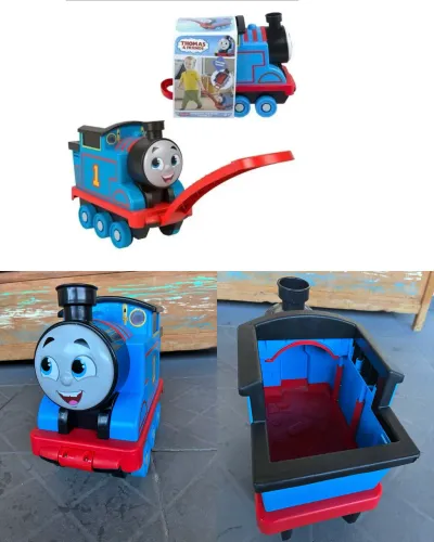 Brinquedo trem de puxar thomas e seus amigos 