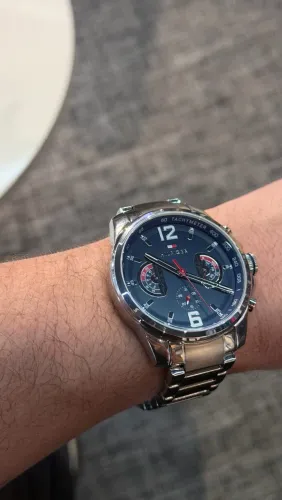 Relógio aço tommy Hilfiger