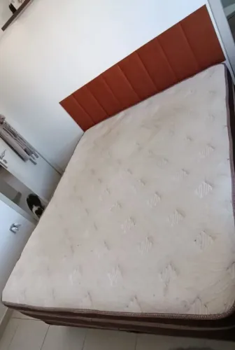 Cama Box Queen Size + Base D33 marca Brasil Spring