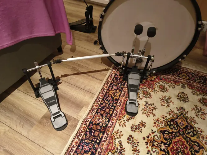 Pedaleira dupla bateria Basix