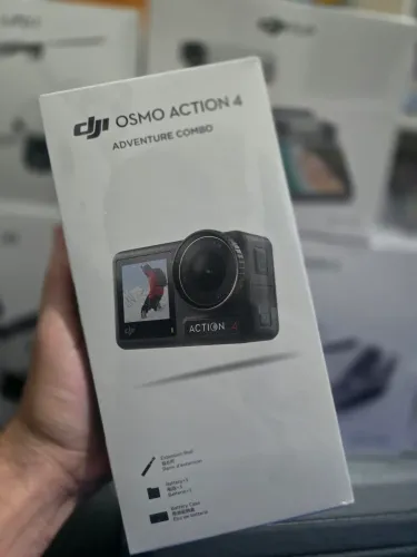 Dji Osmo action 4 Adventure Combo Nova e Lacrada