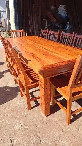 Mesa com cadeiras direto da fábrica