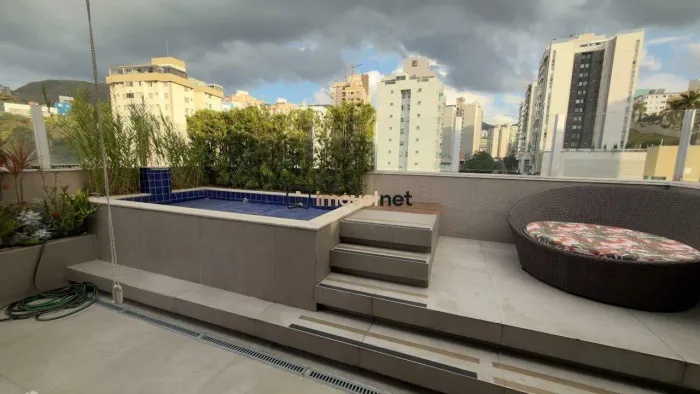 Cobertura 220m² com piscina e elevador no Buritis  3 quartos e 3 vagas