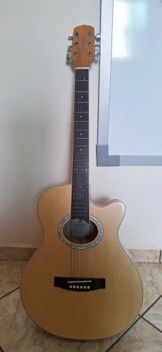 Violão Eletroacústico Giannini Performance GSF-1D (Aço / Mini Jumbo)