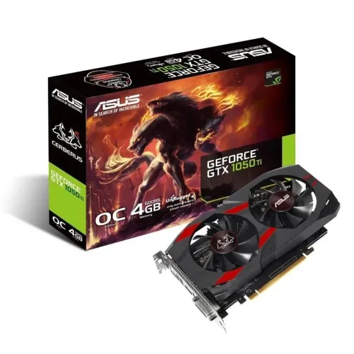Placa de Vídeo ASUS GTX 1050 Ti Cerberus 4GB OC