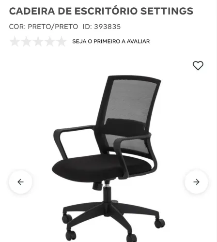 Cadeira Setting Tok Stok