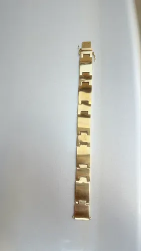 Bracelete no maciço no ouro 18k R$ 550 a grama