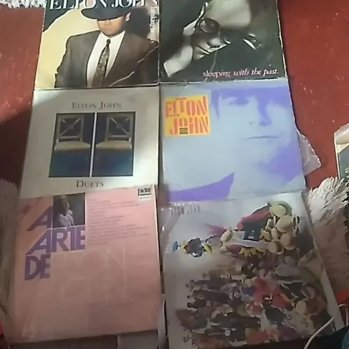 Discos vinil Elton John 6 lps