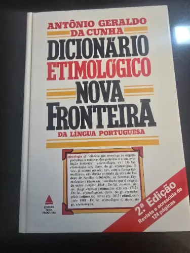 DICIONÁRIO ETMOLÓGICO - Nova Fronteira - Antônio Geraldo da CUNHA