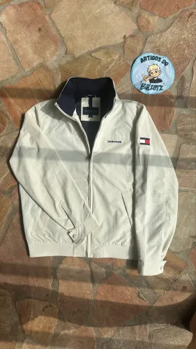 Jaqueta Tommy velejador beje original