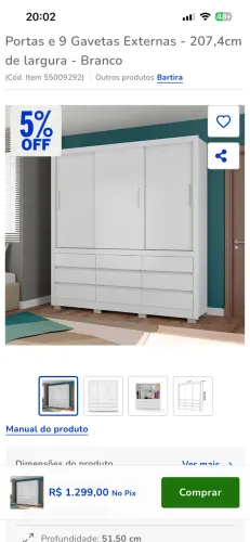Guarda roupa