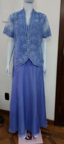 Vestido de festa tamanho G usado uma única vez