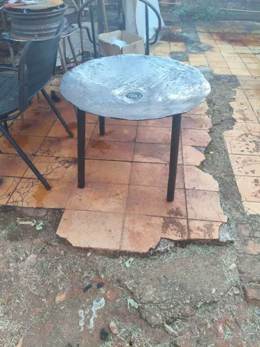 Pareira de arado original tatu com 72 centímetros de diâmetro 