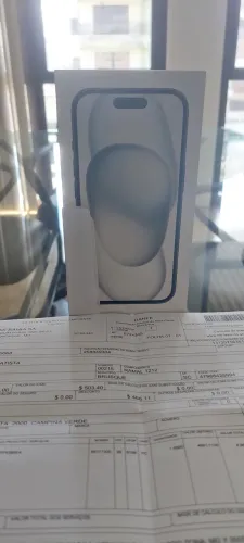 Iphone 15 128GB Preto NF Emitida