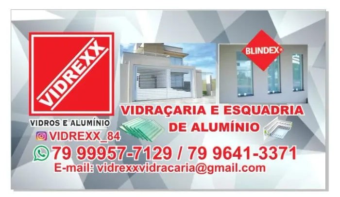Vidrexx vidracaria e esquadria de aluminio 
