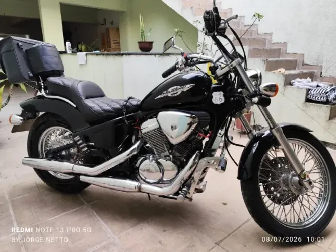 Honda Shadow 600CC - Estilo Raiz e Conforto Premium!