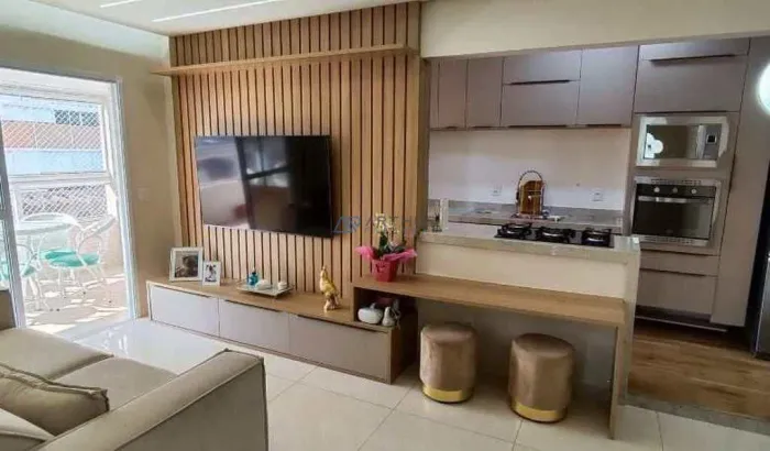 Apartamento à venda em Praia Grande com 02 dormitórios no bairro do Boqueirão