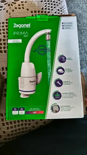 Torneira Elétrica Zagonel Prima Touch 127V