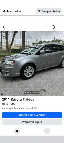 Subaru Tribeca 3.6 24V 270cv 5P Aut. 2010