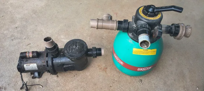 Bomba de piscina e filtro de piscina para até 17 mil litros Dancor