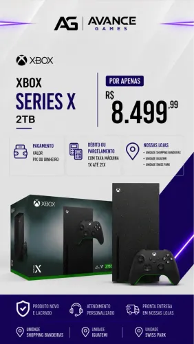 Xbox Series X 2TB Lacrado 