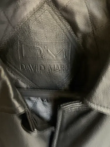 Casaco de couro David Mark