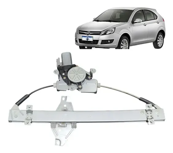 Maquina Vidro Eletrico Traseira Esq Jac J3 Hatch 2014 1.4